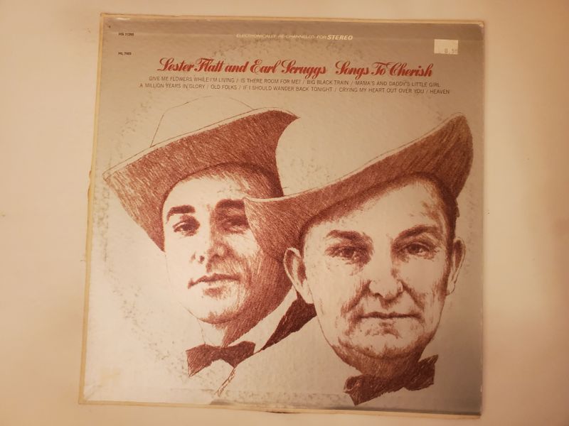 Lester Flatt and Earl Scruggs Songs To Cherish vinyl record